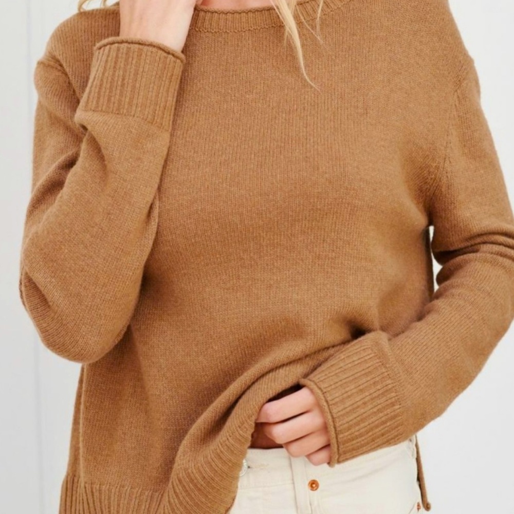 Jenni Kayne Everyday Sweater in Camel